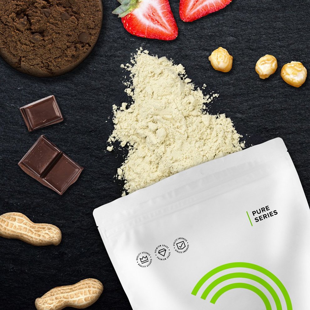 BULK POWDERS Pure Whey Protein Isolate 90 Ultra Low Carb Protein Powder Shake Drink, Banana, 500 G thumbnail