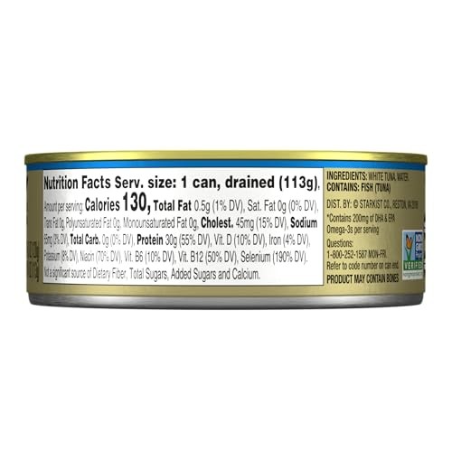 (12 Pack) StarKist Selects Chunk White Albacore Tuna in Water  No Salt Added  4.5 Oz Can thumbnail