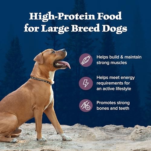 Blue Buffalo Wilderness Rocky Mountain Recipe Large Breed Adult Dry Dog Food  Bison  22-lb. Bag thumbnail