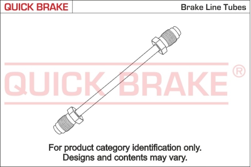 QUICK BRAKE Bremsleitung CN-0490S-S