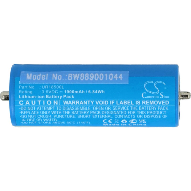 Vhbw - Batterie Compatible Avec Braun 9565, 9585, 9785, 9795, 799CC-7, 9566, 9595, 9781, 9782 Rasoir Tondeuse électrique (1900mAh, 3,6V, Li-ion)