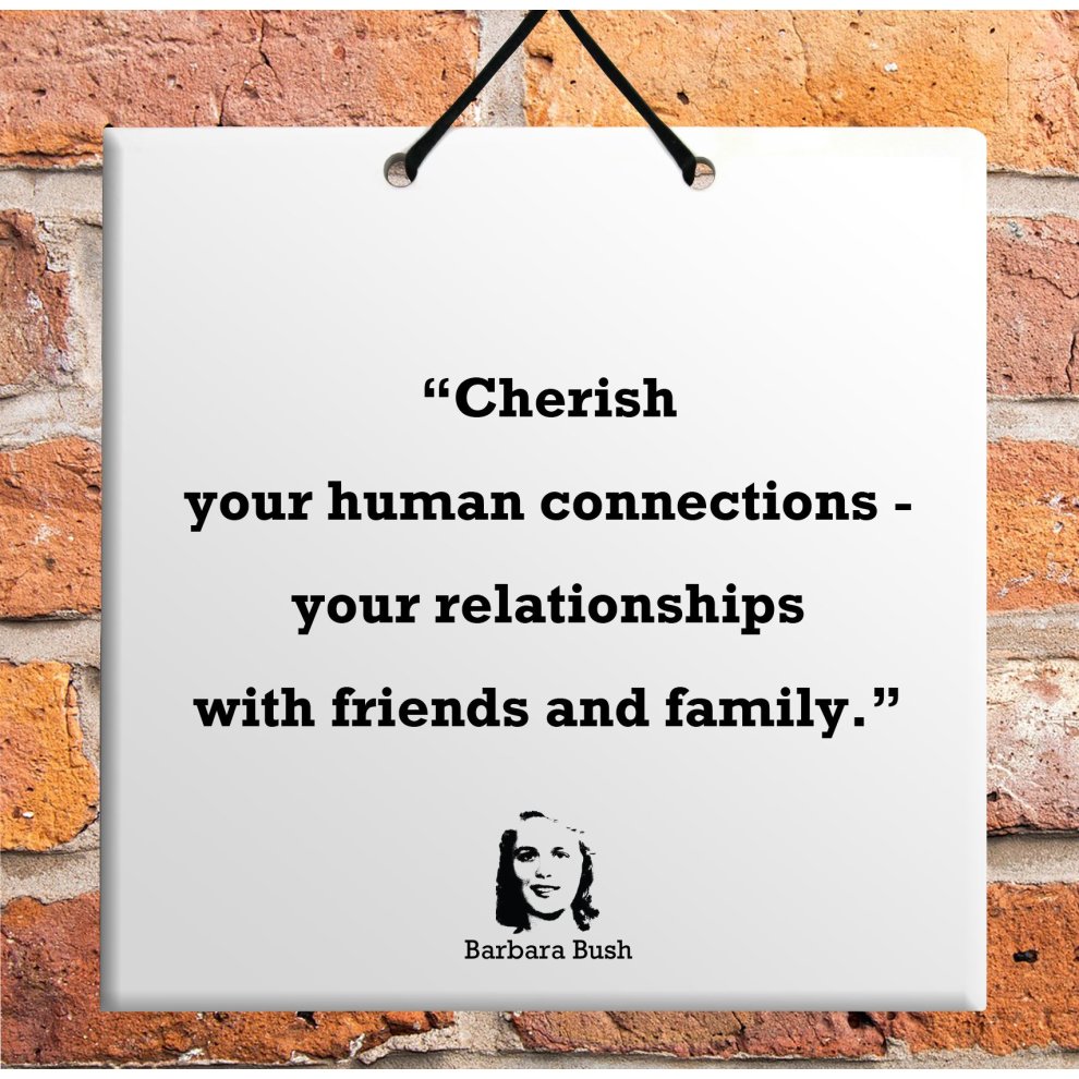 Barbara Bush the Best Gift Idea for Special Occasions and Events Famous Quote thumbnail