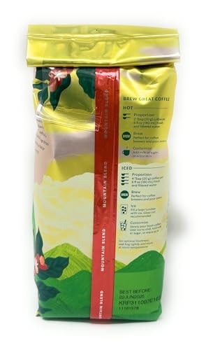 Starbucks Mountain Blend  Medium Light Roast Ground Coffee  100% Arabica  10 Oz thumbnail