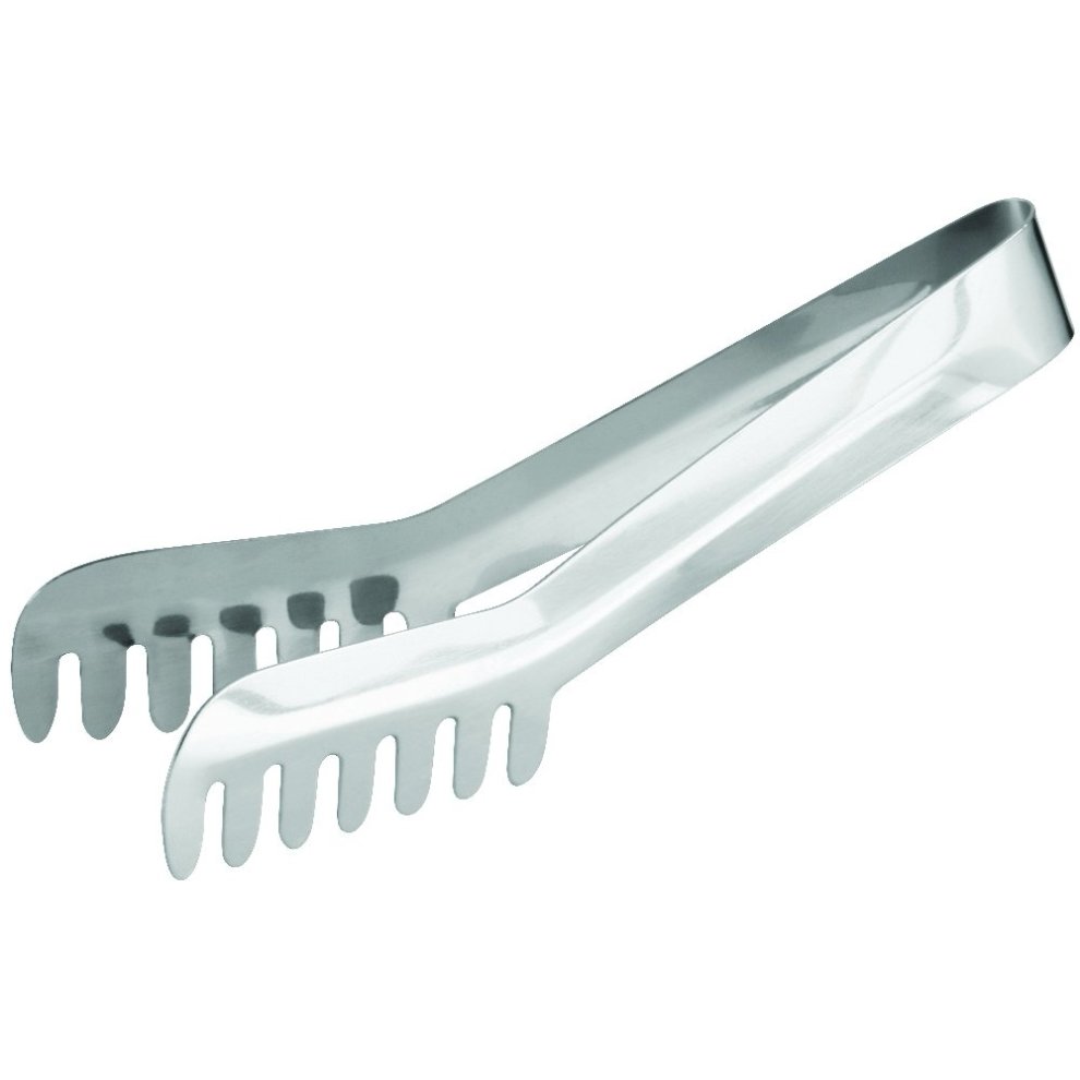 Fackelmann Stainless Steel Spaghetti Tongs Silver 19 X 11.8 X 2 Cm
