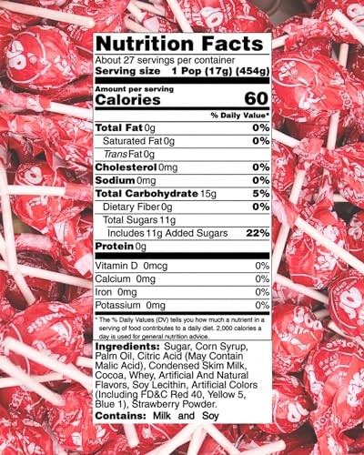 Cherry Lollipops, Red Bulk Tootsy Pops- Cherry Lollipops, Cherry Flavored Suckers, All Red Suckers by Queen City Candy Cave 8 Oz thumbnail