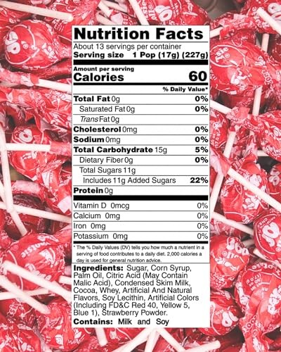 Cherry Lollipops, Red Bulk Tootsy Pops- Cherry Lollipops, Cherry Flavored Suckers, All Red Suckers by Queen City Candy Cave 8 Oz thumbnail