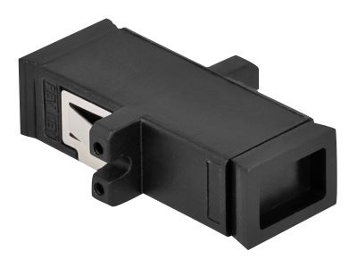 DeLOCK Optical Fiber Coupler MTRJ Female to MTRJ Female Black