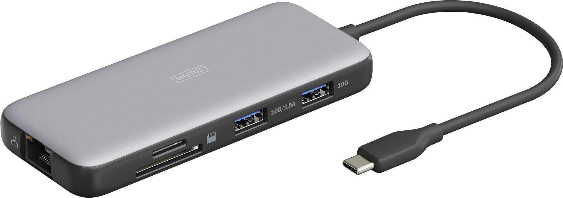 Digitus USB-C Docking Station. 8-port