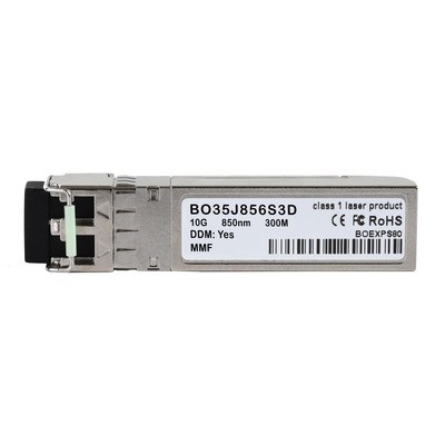 SFP+ 10G Ethernet, MM, 10G-SR, 300m -- 850nm, LC Dplx, DDM