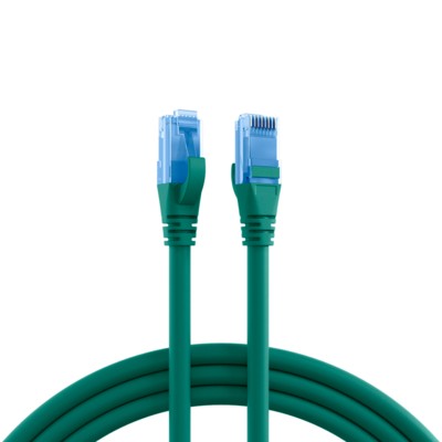 RJ45 Patchkabel Cat.6A U/UTP LSZH -- Premium 500MHz Grün 2m