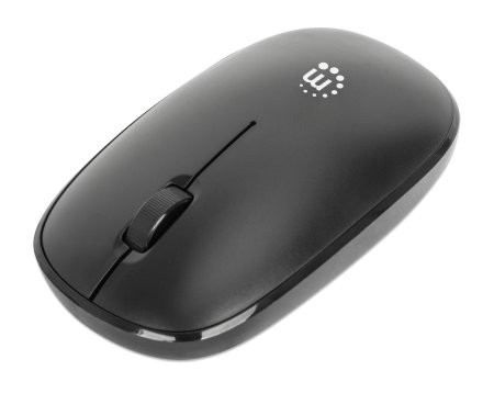 MW3050 Wireless Optical Mouse  Black  1200dpi  2.4Ghz (up to 10m)  USB  Ambidextrous  Three Button with Scroll Wheel  USB-a Nano Receiver  AA Battery 
