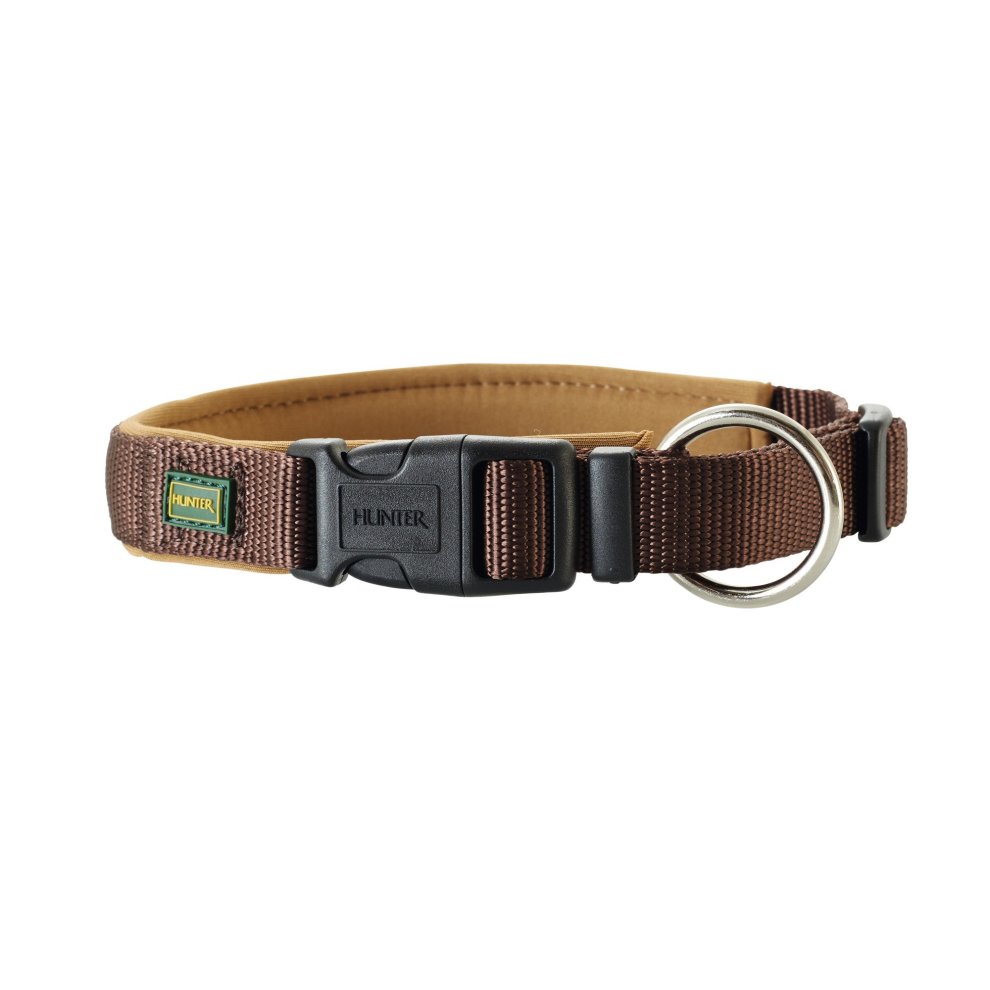 Dog Collar Hunter Neopren Vario Brown (28-30 Cm)