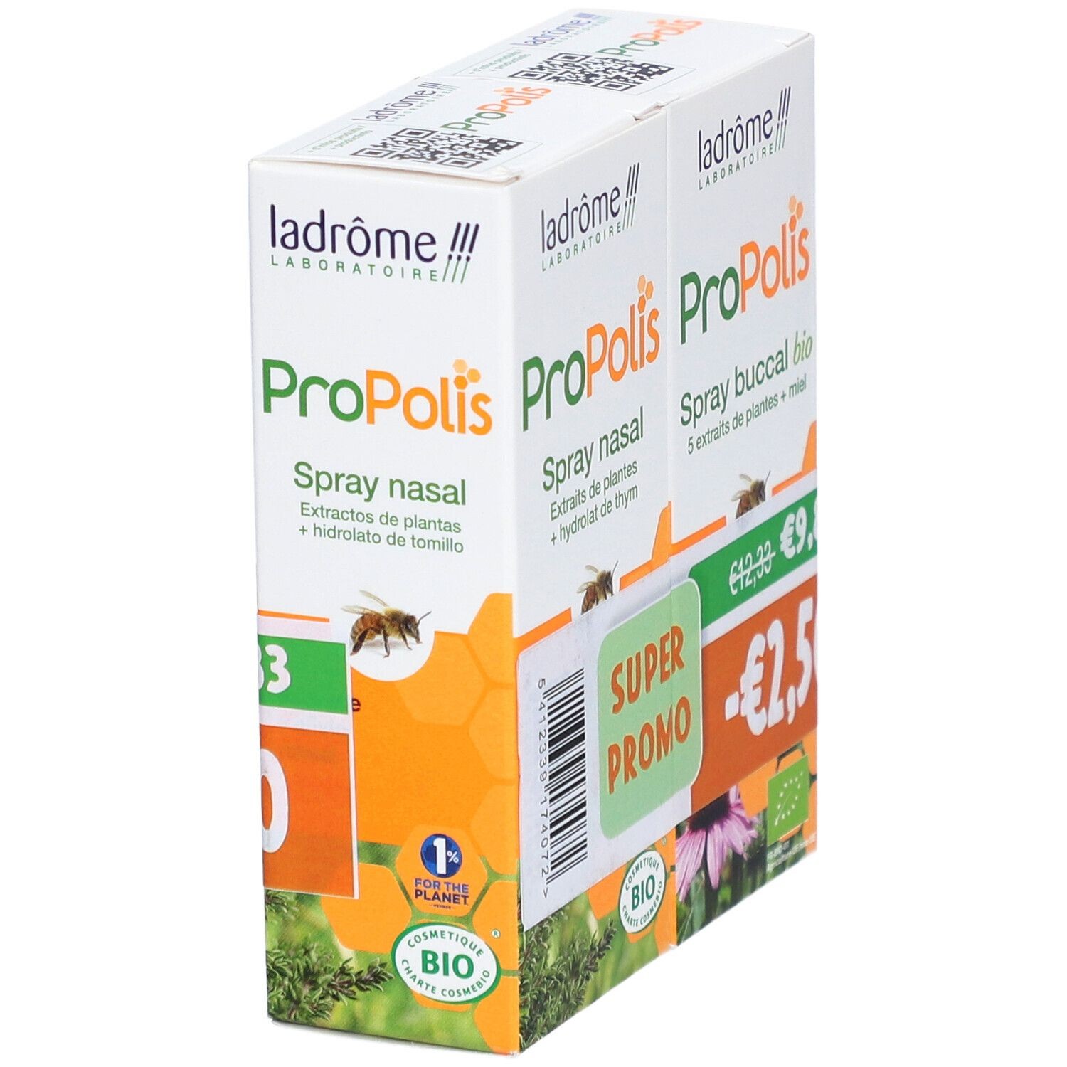 Ladrme Spray Nasal Propolis + Spray Gorge Et Bouche Propolis thumbnail
