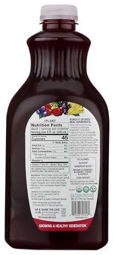 Uncle Matts, Organic No Sugar Added Superfruit Punch, 52 Oz (Case of 6) thumbnail