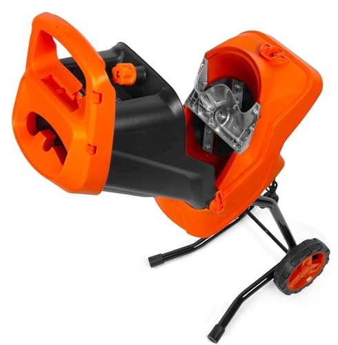 Electric Wood Chipper and Shredder  15-Amp with 12-Gallon Collection Bag (41119) thumbnail