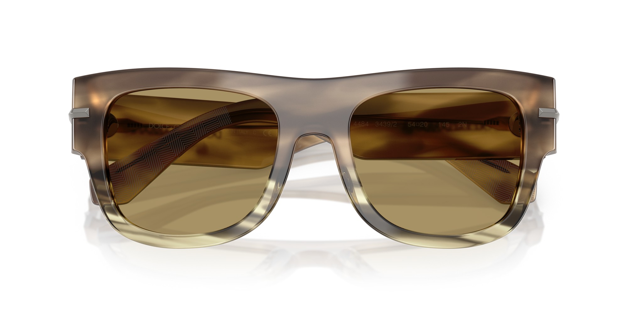 Dolce & Gabbana DG4484 3439/2 Men's Sunglasses Tortoiseshell Size 54 thumbnail