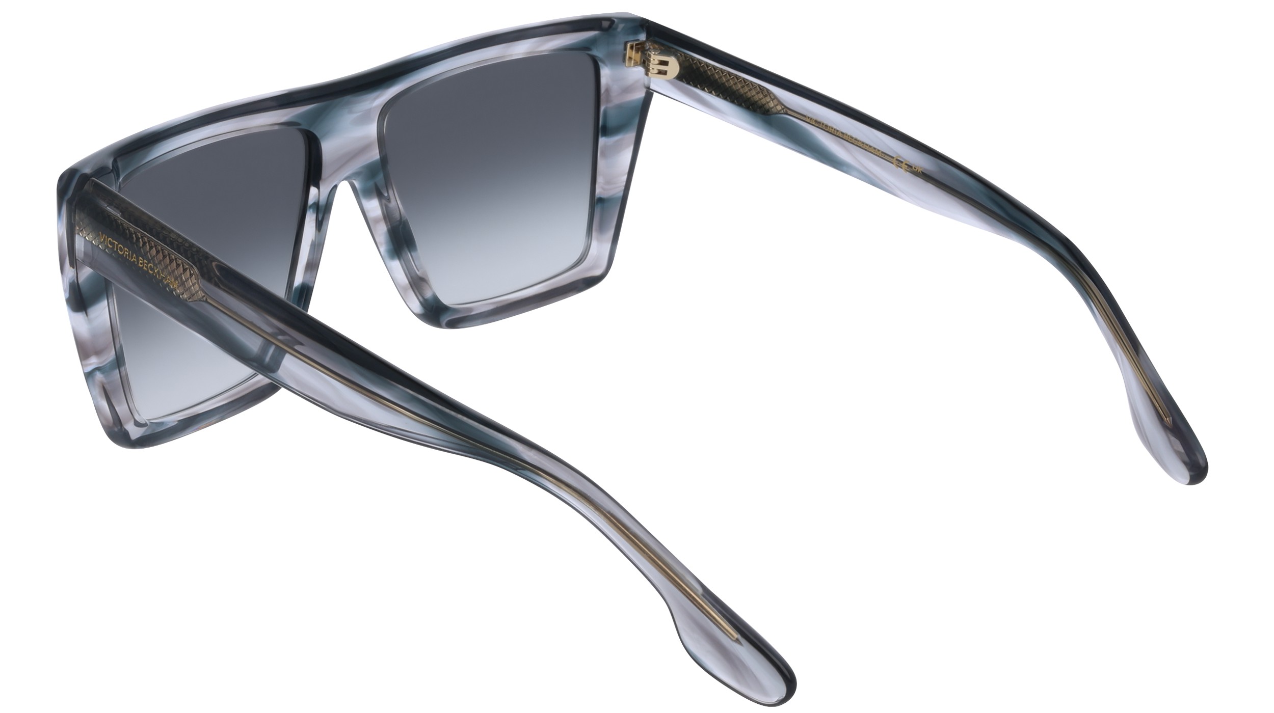 Victoria Beckham Woman VB686S 035 Sunglasses Acetate Grey  Squared Normal thumbnail