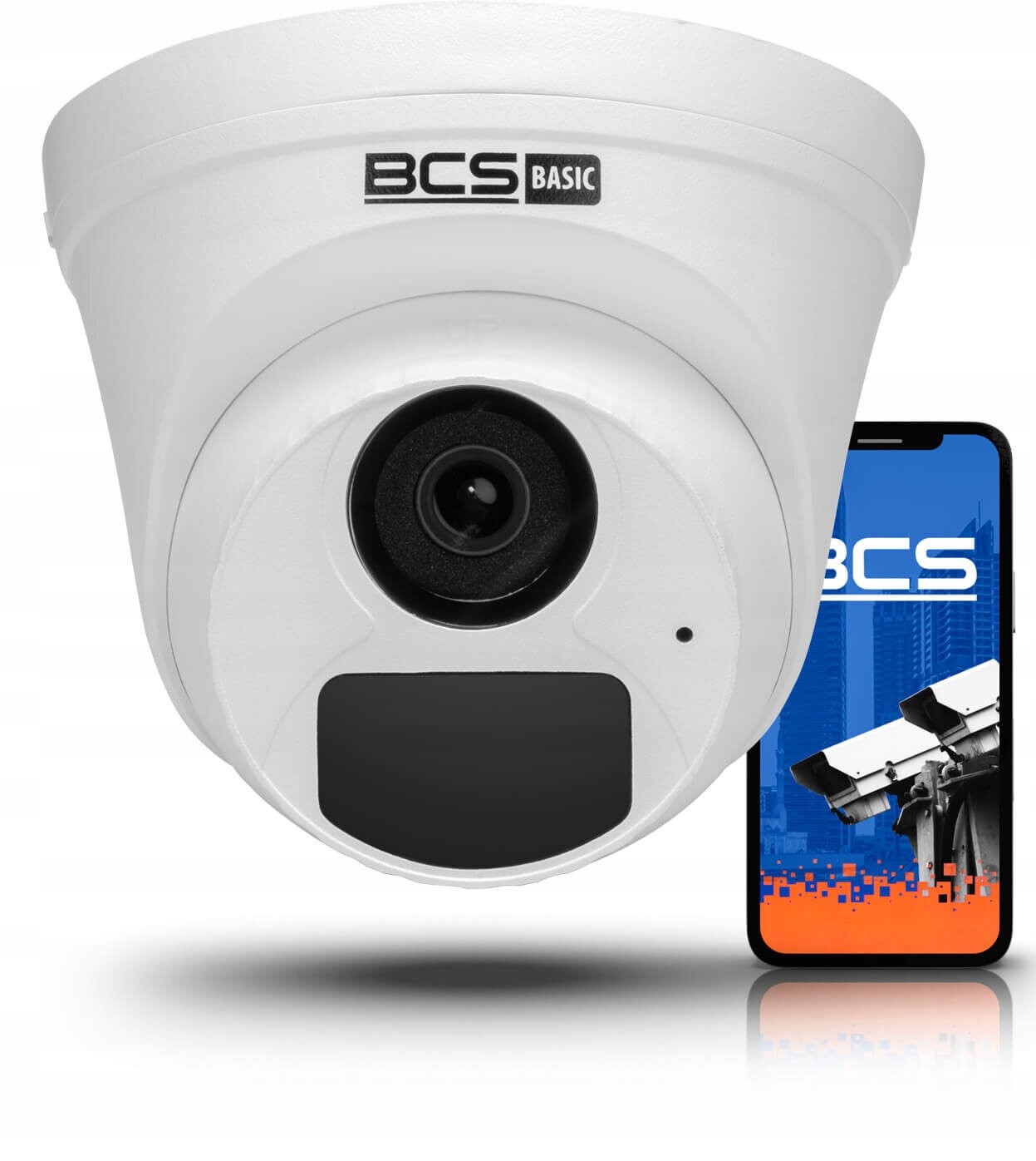 Monitoring IP Zestaw 3 Kamery 5Mpx PoE Ir 30m Aplikacja Detekcja