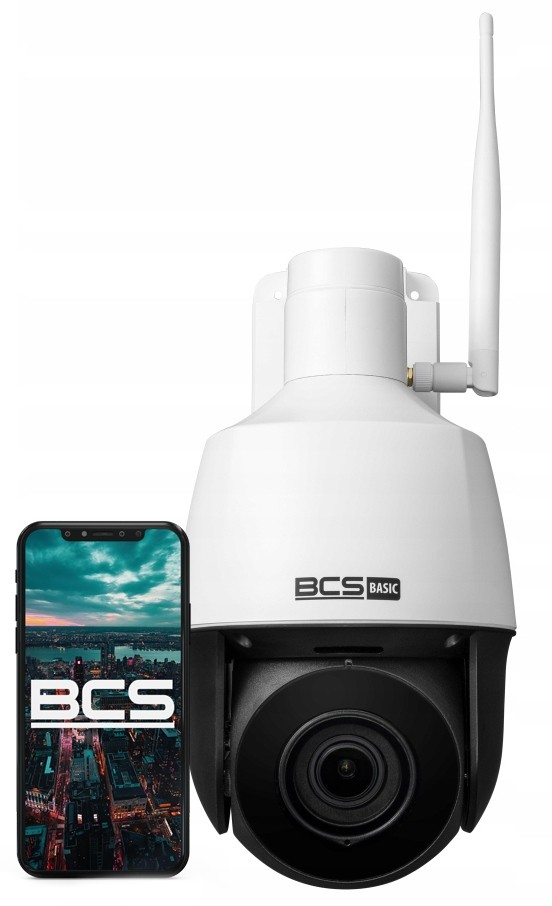 Kamera WiFi IP Bcs Obrotowa Bcs BCS-B-SIP124SR5-W FullHD 2,8-12mm Motozoom