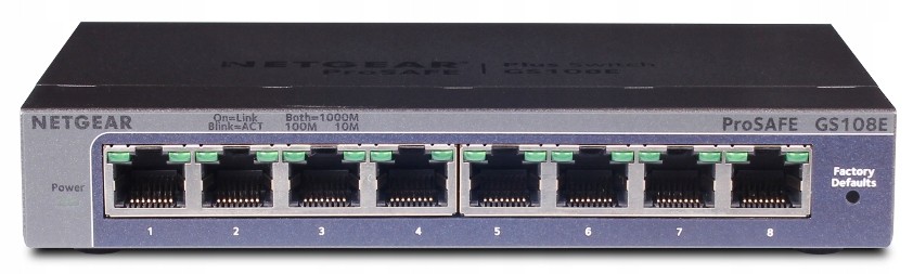 Switch Netgear GS108E-300PES
