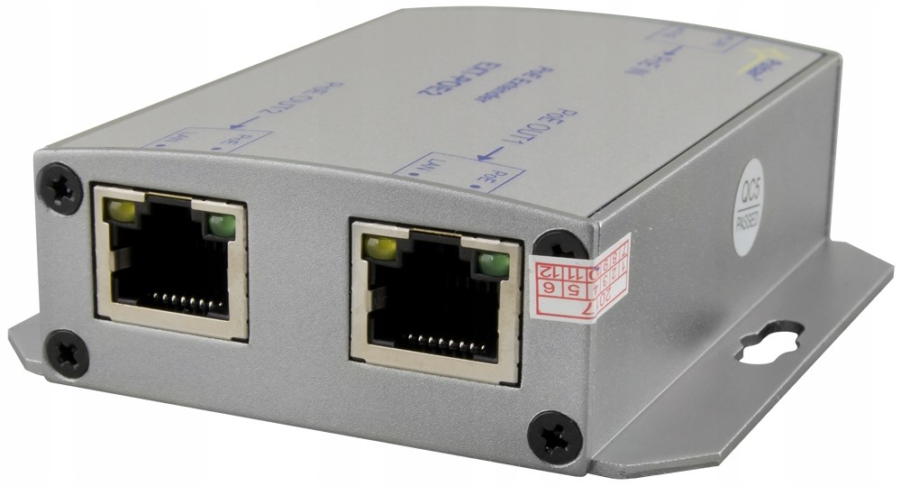 Extender Poe Do 2 Kamer IP Pulsar EXT-POE2