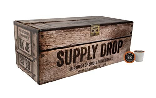 Black Rifle Coffee Supply Drop – 96 K-Cup Variety Pack  Light to Dark Roast