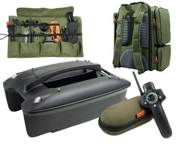 DEEPER Quest DQ0H10S10 Bait Boat - Black