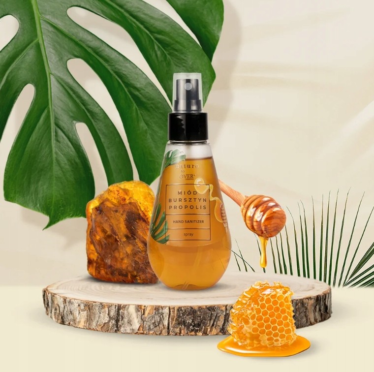 Spray Do Dezynfekcji Rk Mid Bursztyn Propolis Hand Sanitizer Spray 150 Ml