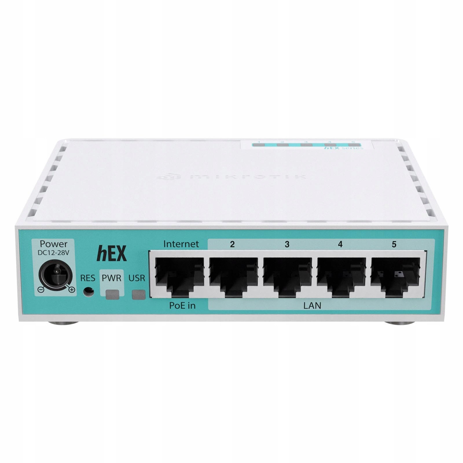 MikroTik E50UG HEX Refresh Router  ARM Dual-Core CPU  512MB RAM  5 Gigabit Ethernet Ports  USB Port for Storage  Affordable and High-Performance Home/