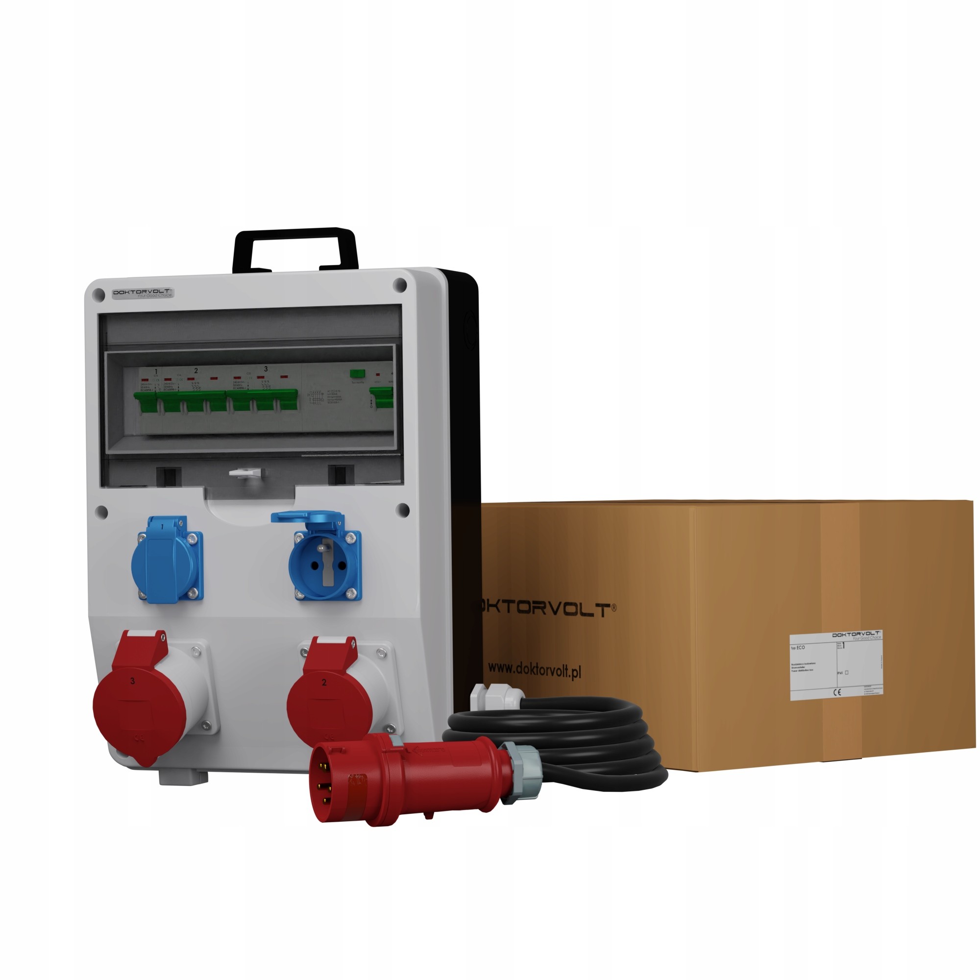 Stavebn Rozvdza So Zstrkou 32A 16A 230V 9764