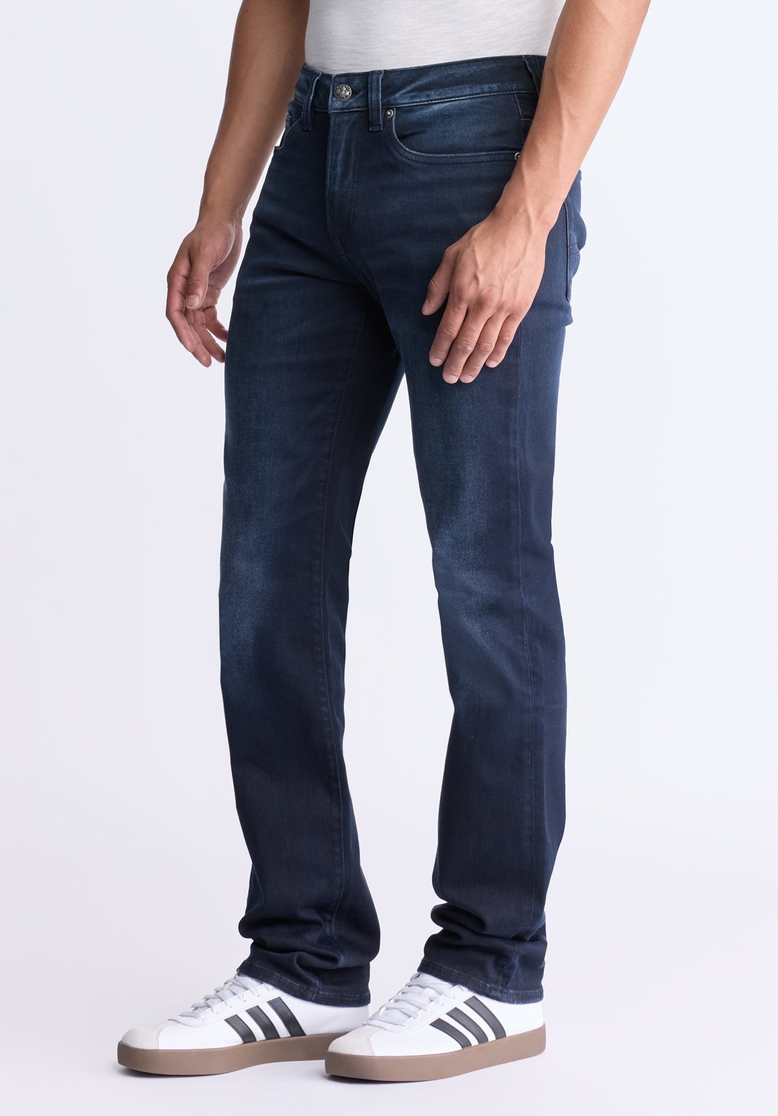 Buffalo Jeans Men's Straight Six Jeans, Dark Antique Blue - Size: 33 thumbnail