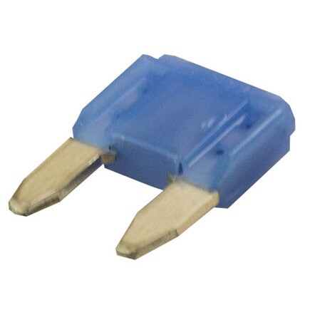 Tectran 88-0036 - Multi Purpose Fuse Mini Fast Acting Blade, Blue, Rated for 32 Vdc