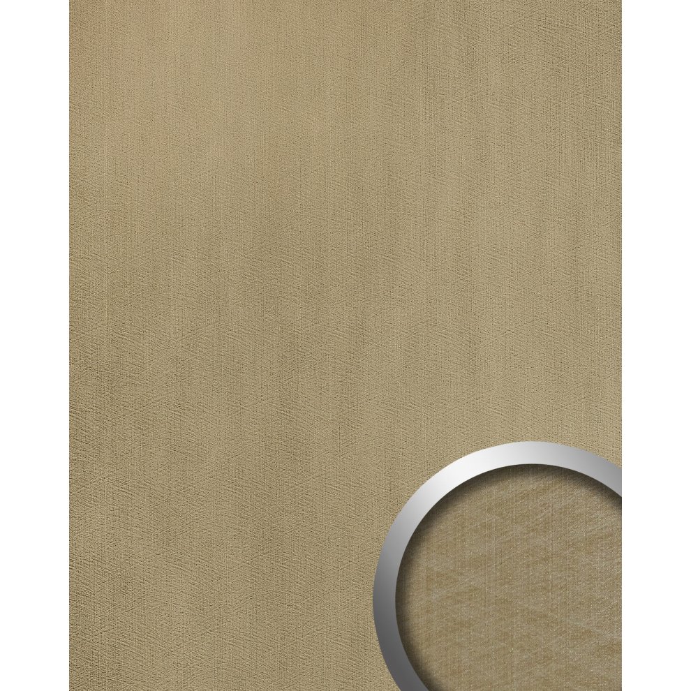 WallFace 20198 METALLIC USED Champagne AR Design Panel Metal Look Grey 2.6 M2