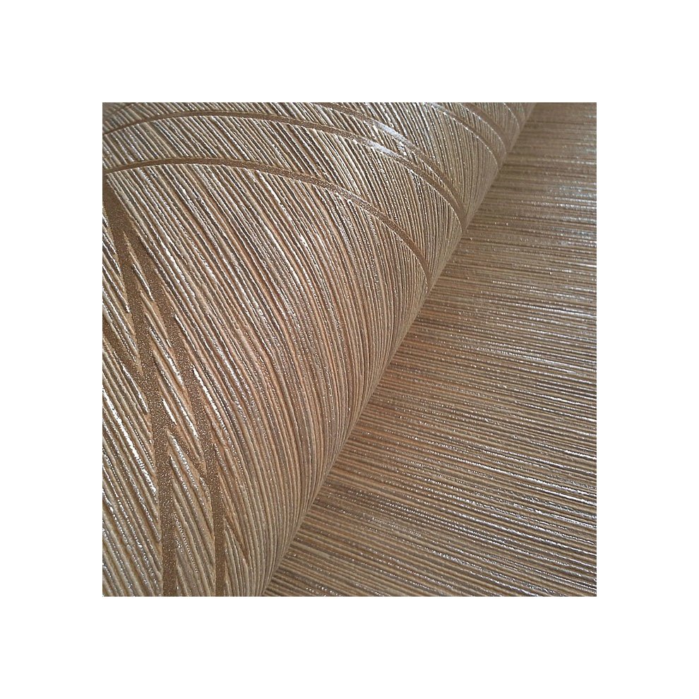 EDEM 1021-13 Design Wallpaper Crack Texture Metallic Look Brown Silver 5.33 Sqm thumbnail