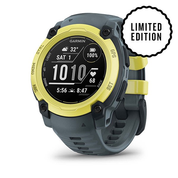 Instinct E, 40mm, Electric Lime/Twilight - Yellow and Black