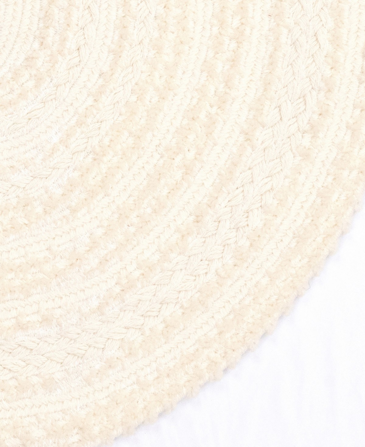 Capel Bayview 0036 7'x7' Round Area Rug - Ivory/Gray thumbnail