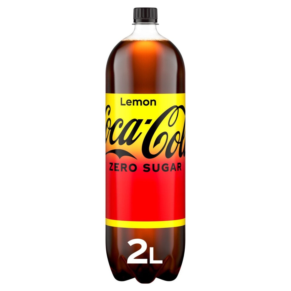 Coca-Cola Zero Sugar Lemon 6 X 2L Bottles thumbnail