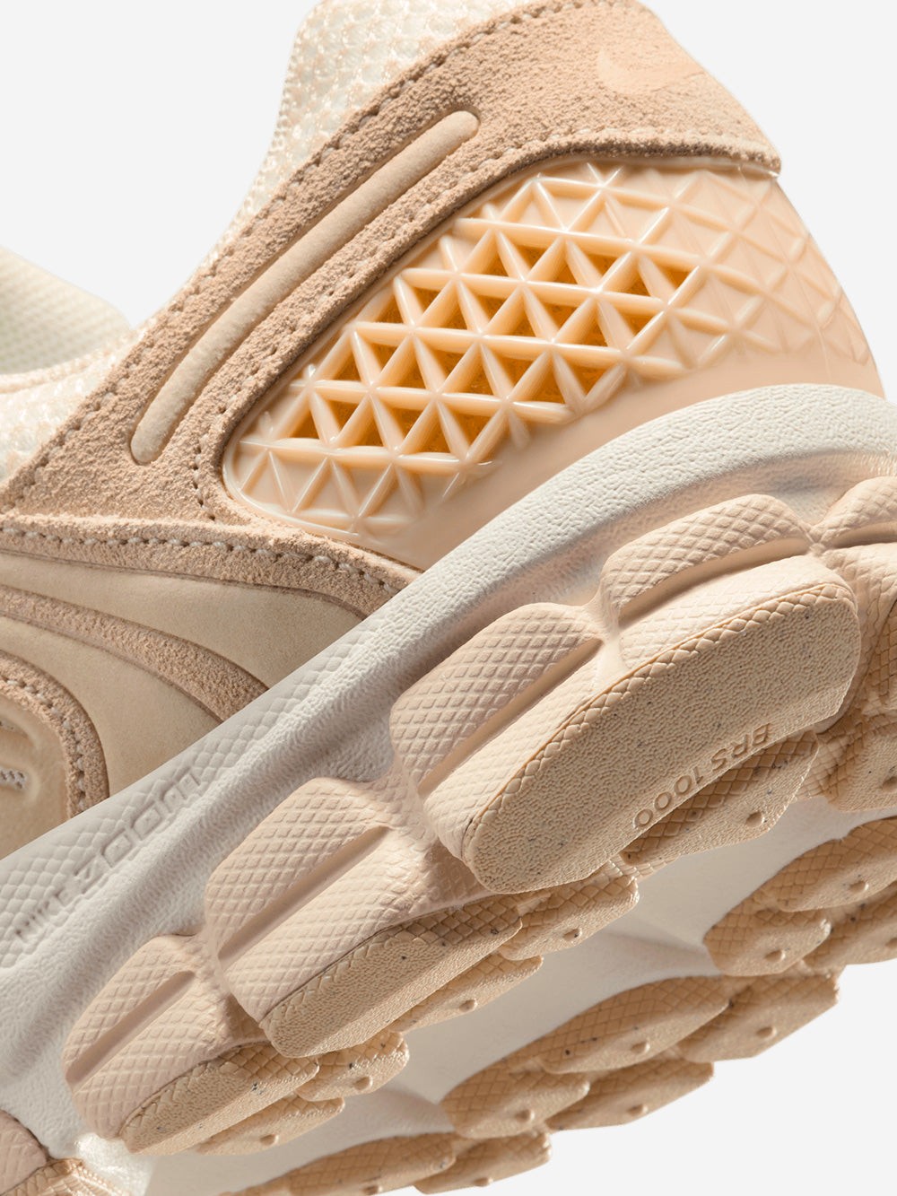 Nike Womens Zoom Vomero 5 Trainers Beach Sail Light Khaki Pale Ivory Natural, 4 thumbnail