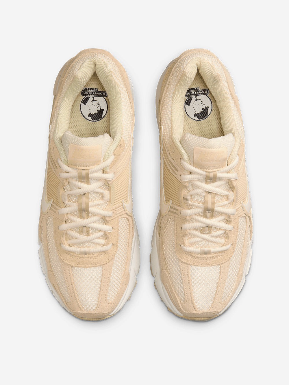 Nike Womens Zoom Vomero 5 Trainers Beach Sail Light Khaki Pale Ivory Natural, 4 thumbnail