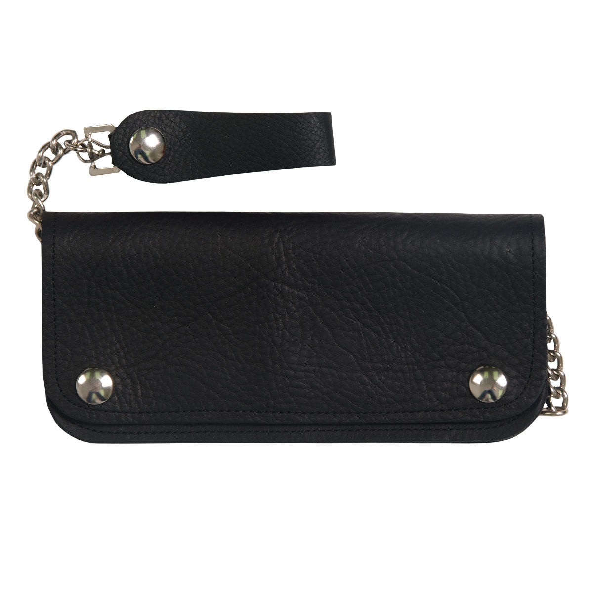 Hot Leathers Black Premium Leather Bi-Fold Wallet WLC2101 8