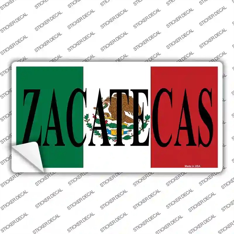 LP-3443s-XL Zacatecas Novelty Sticker Decal - Extra Large