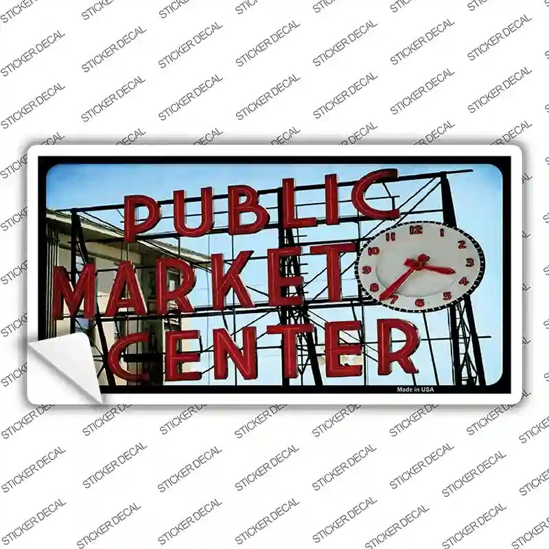 LP-8775s-L Pikes Place Novelty Sticker Decal - Large