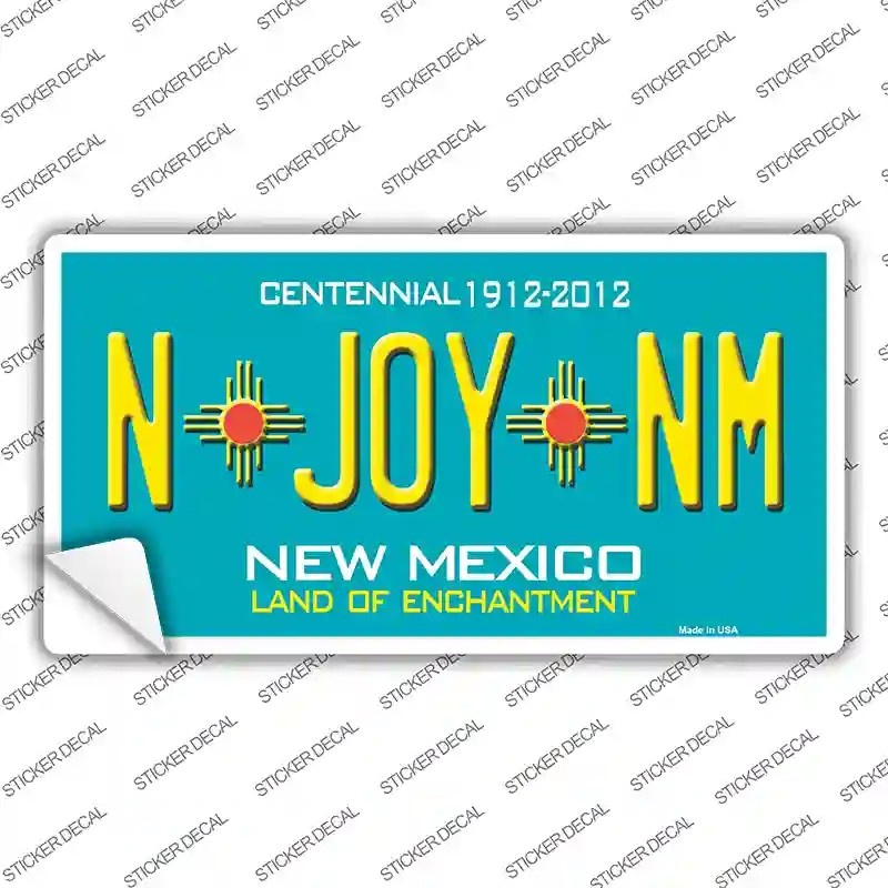 LP-6678s-S N Joy NM   Mexico Novelty Sticker Decal - Small