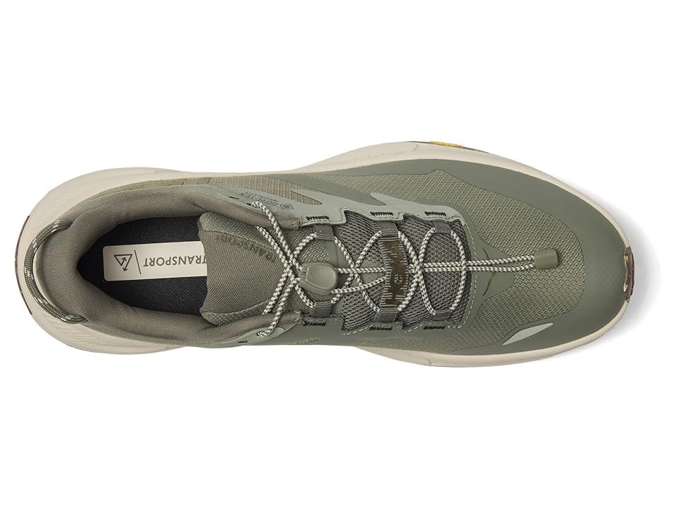 Hoka Transport GORE-TEX(r) Men's Shoes Slate/Oat Milk : 15 D - Medium, Synthetic thumbnail