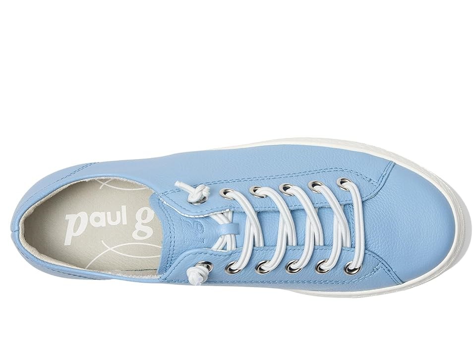 Paul Green Hadley Sneakers Women's Shoes Sky : at 5.5 (US Women's 8) M, Leather thumbnail