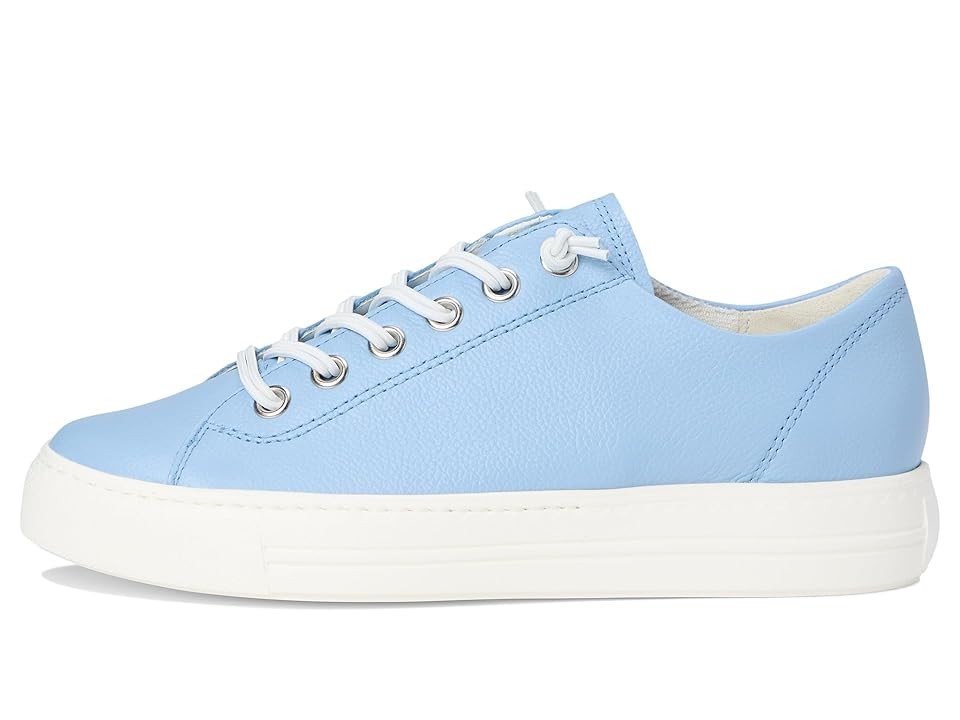 Paul Green Hadley SNKR Women's Shoes Sky : at 7 (US Women's 9.5) M, Leather thumbnail