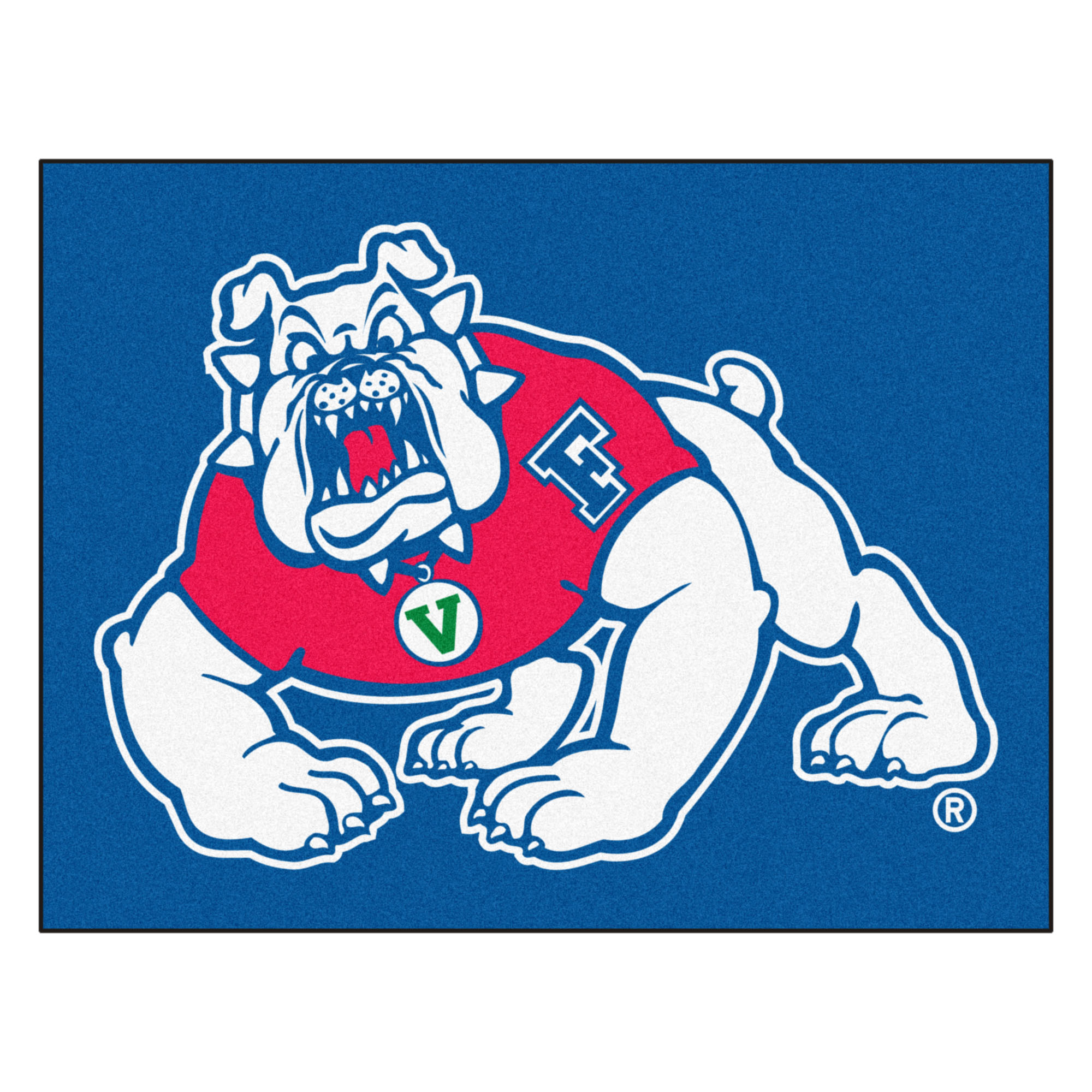 4888 Fresno State All-Star Rugs 34 in. X 45 in.