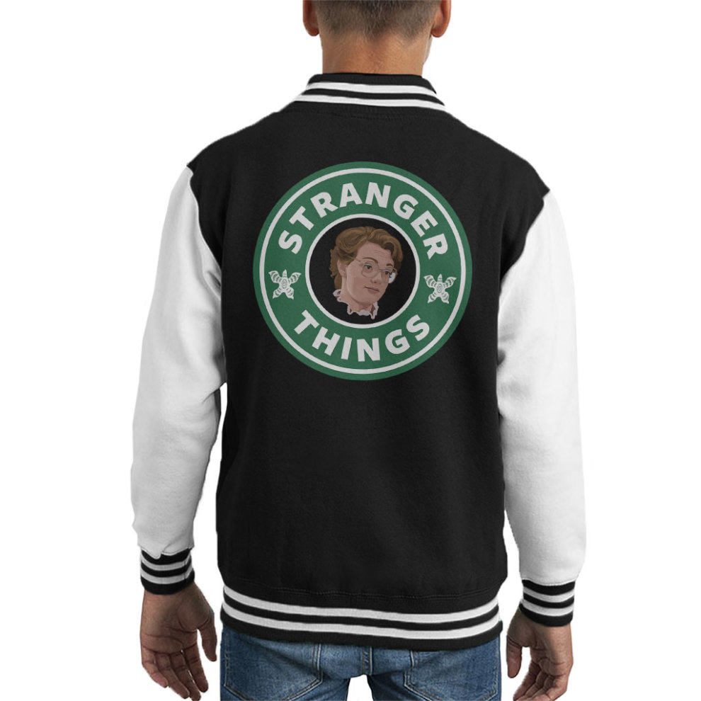 (X-Large (12-13 Yrs)) Stranger Things Barb Starbucks Kid's Varsity Jacket