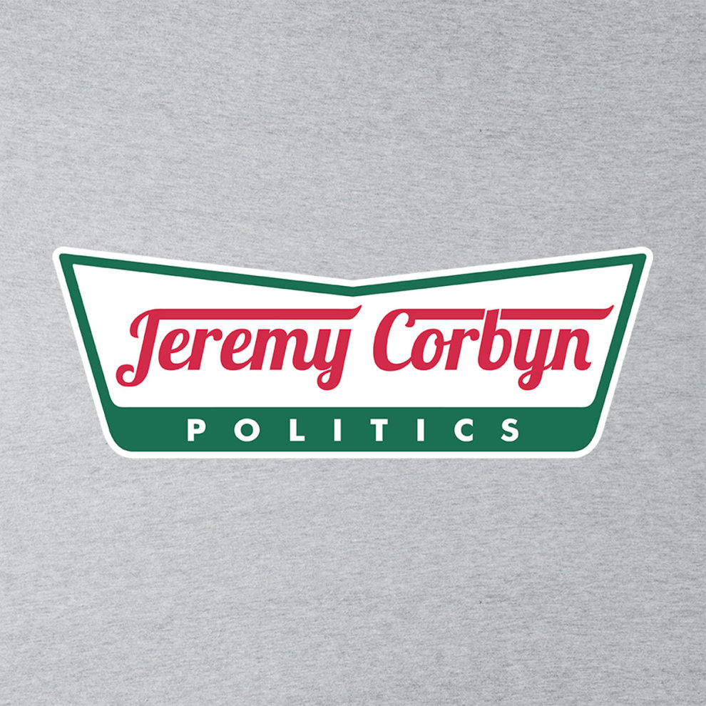 (X-Large (12-13 Yrs)) Jeremy Corbyn Krispy Kreme Logo Kid's Hooded Sweatshirt thumbnail