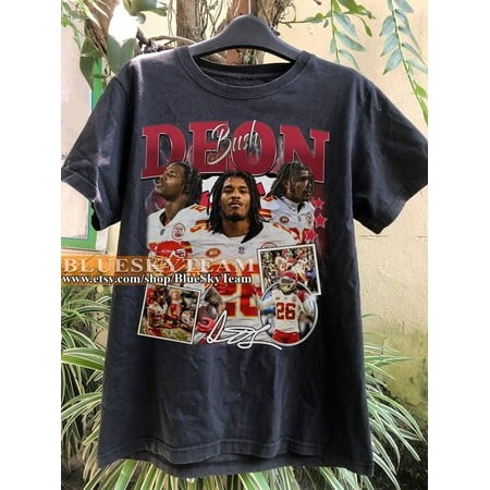 Vintage 90s Graphic Style Deon Bush T-Shirt  Deon Bush Shirt  Retro American Football Bootleg Gift  Best Gift